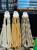 Three Layer Artificial Pearl Mala